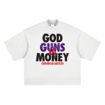 Crooks And Castles God Guns Money Tee