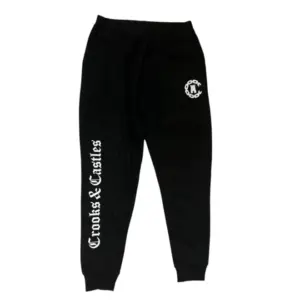 Crooks & Castles C Logo Sweatpants Black