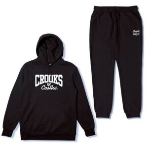 Crooks & Castles Core Logo Tracksuit Black